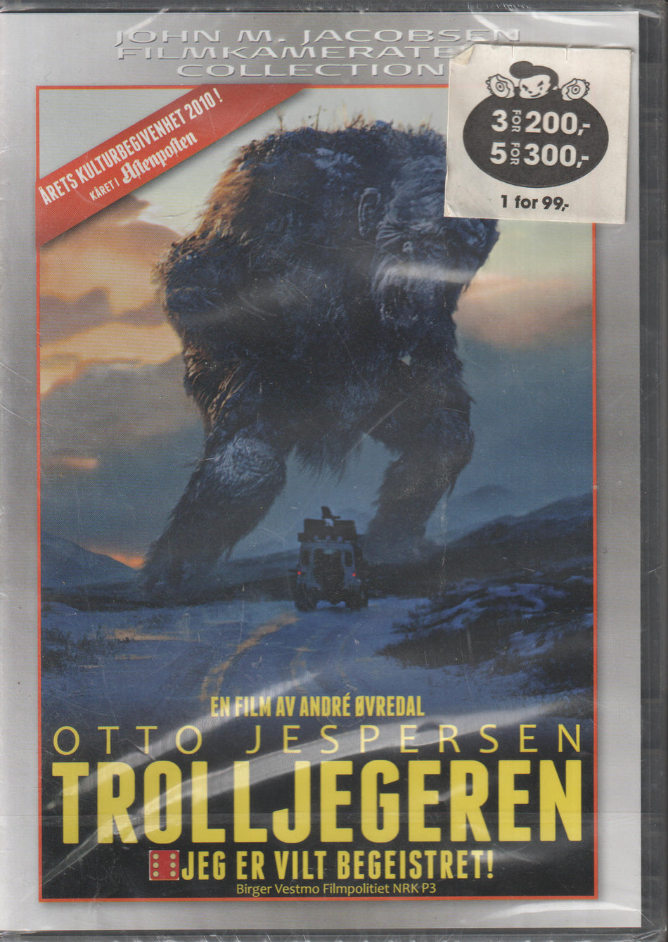 Trolljegeren. 2010. DVD. Ny i plast!