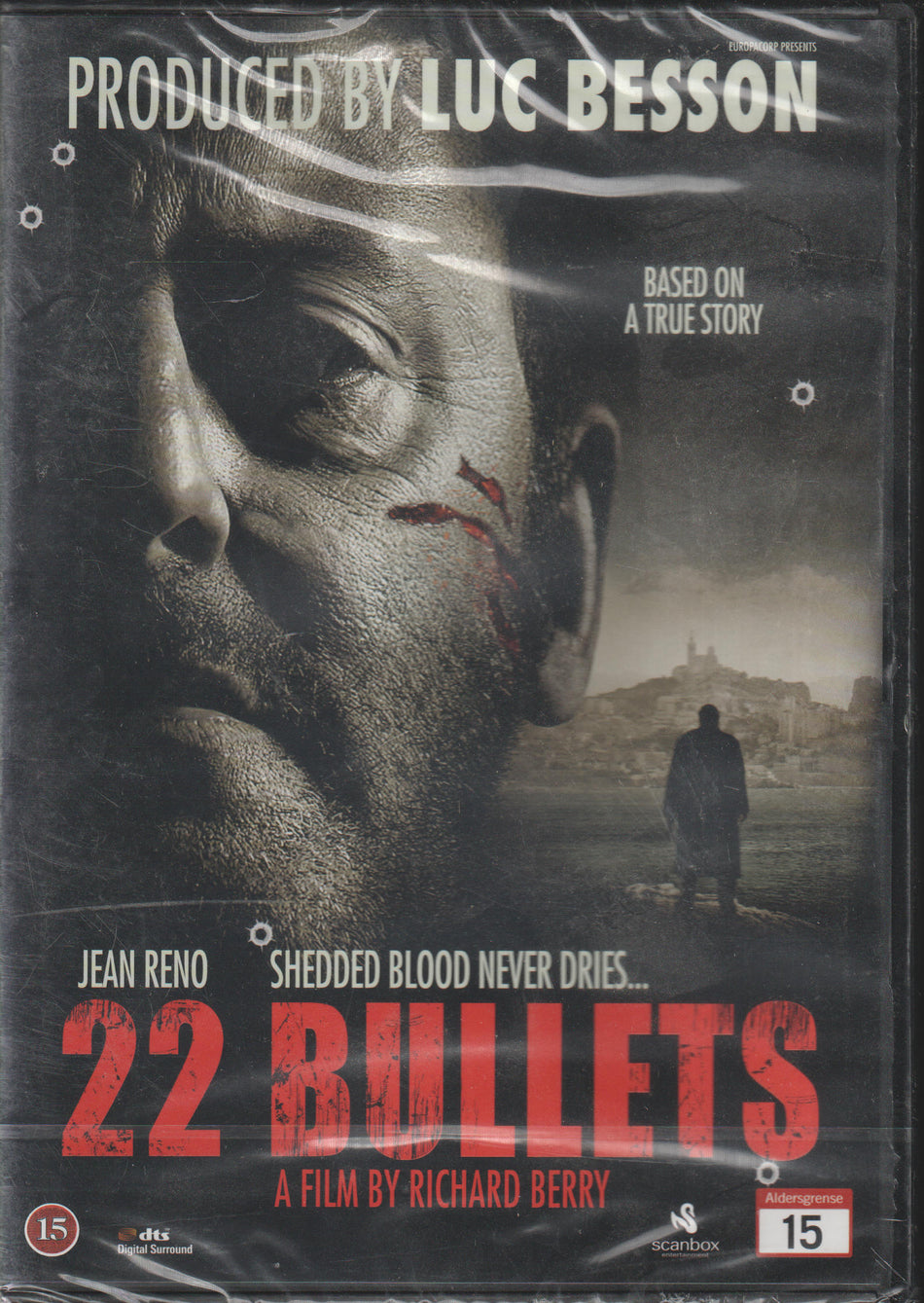 22 Bullets. 2010. DVD. Ny i plast!