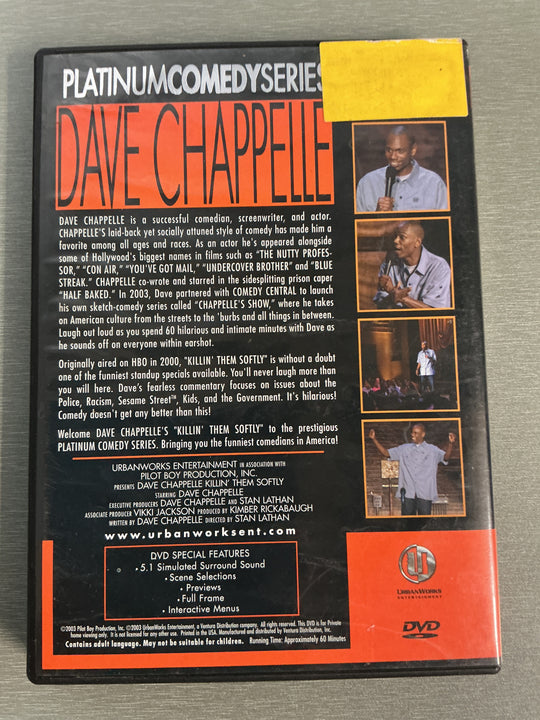 Dave Chappelle: Killin' Them Softly. 2000. DVD.