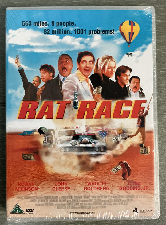 Rat Race. 2001. DVD. Ny i plast!