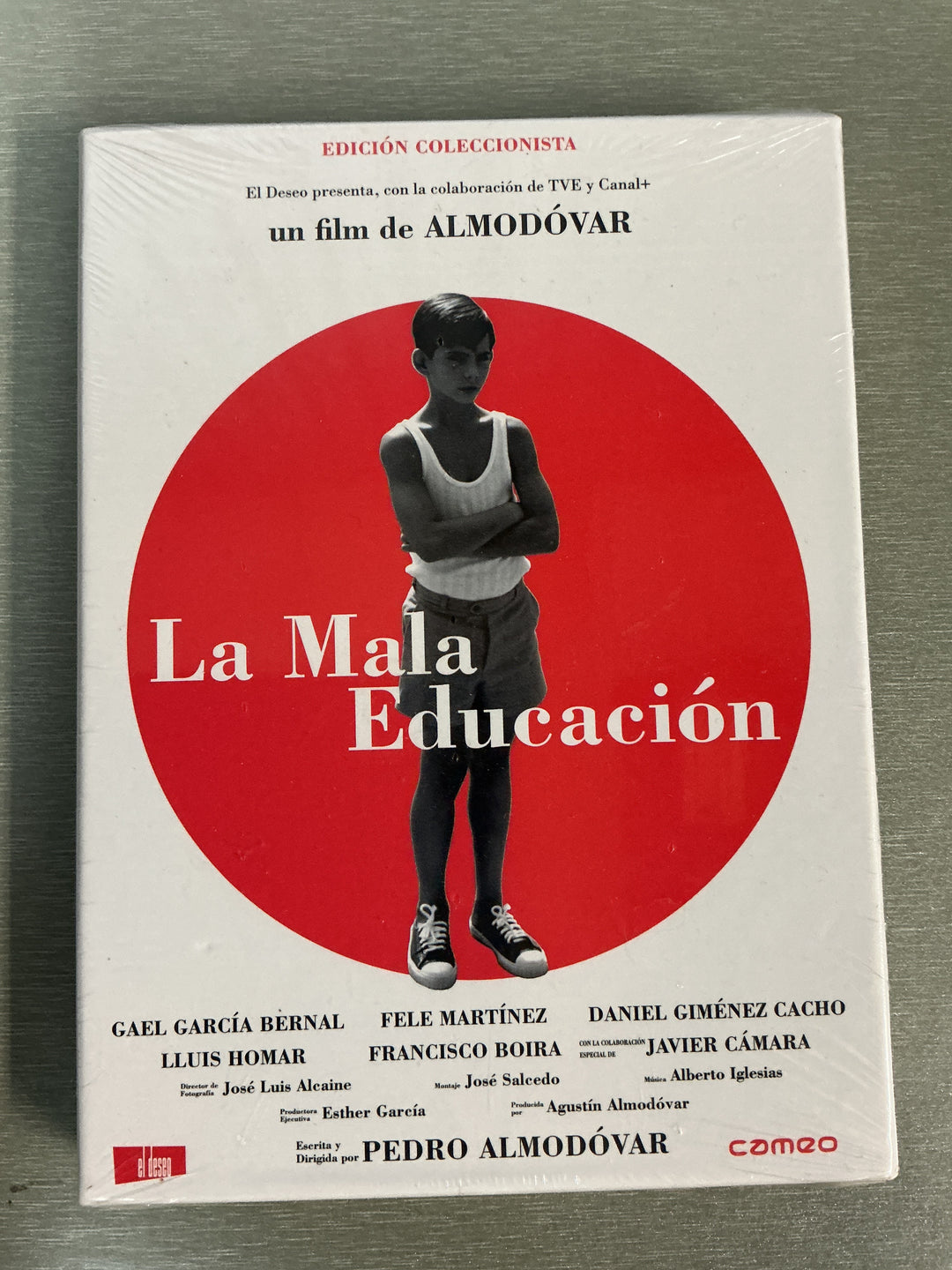 La Mala Educación – Edición Coleccionista. 2004. DVD. Ny i plast!