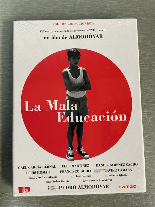 La Mala Educación – Edición Coleccionista. 2004. DVD. Ny i plast!