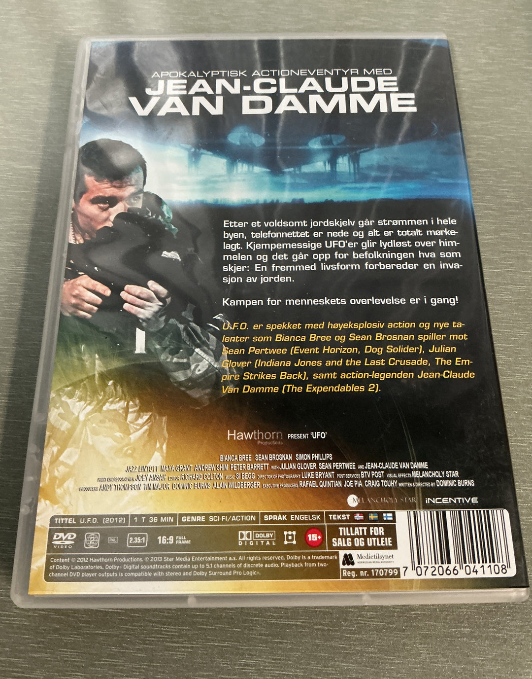 U.F.O. 2012. DVD.