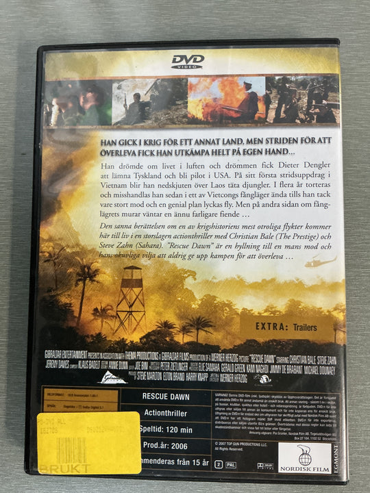 Rescue Dawn. 2006. DVD.