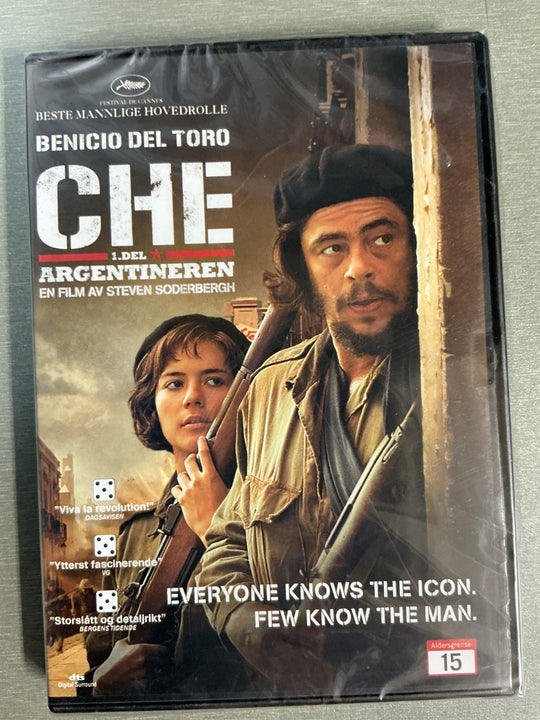Che: 1. del – Argentineren. 2008. DVD. Ny i plast!