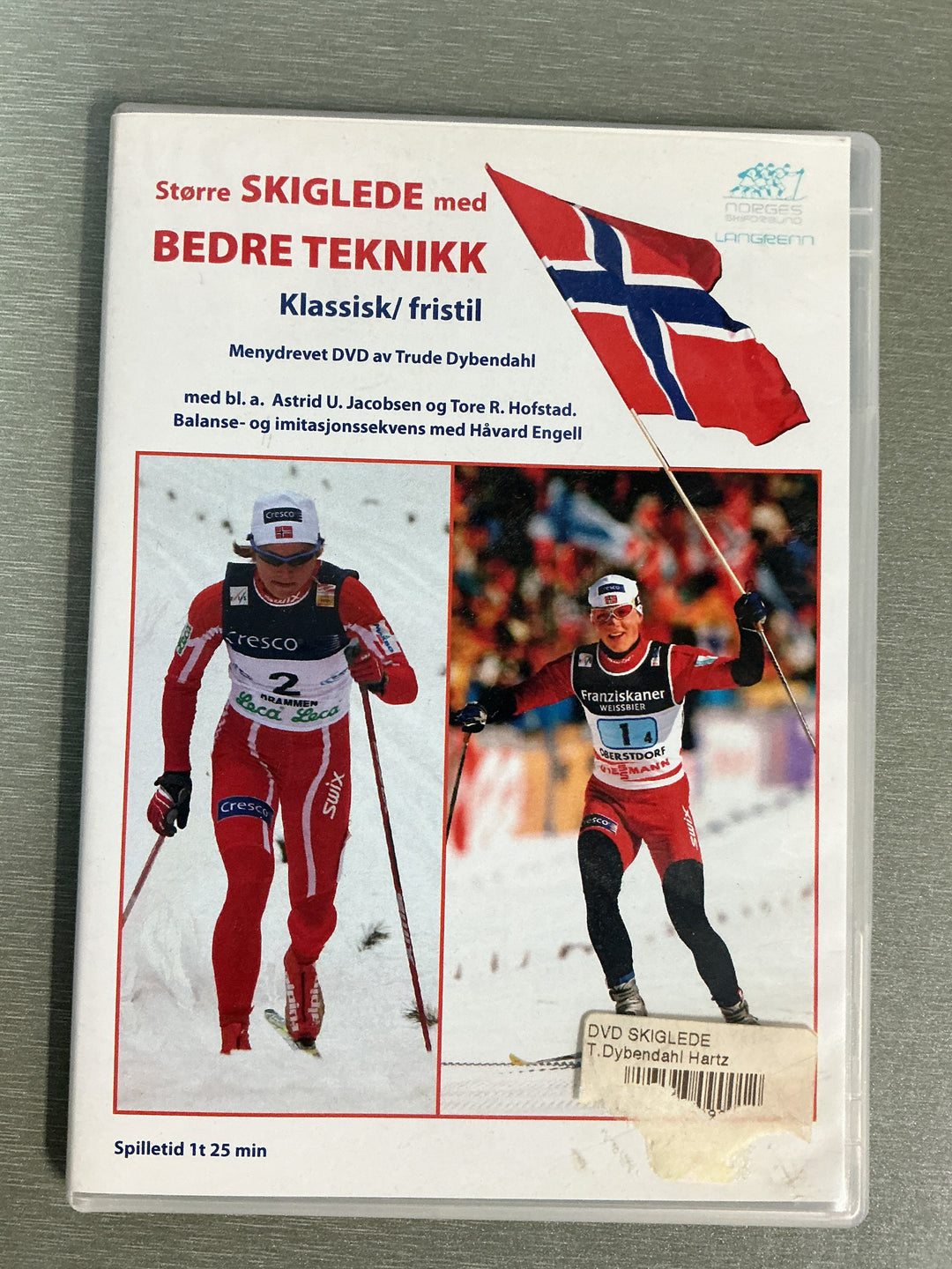 Større skiglede med bedre teknikk – Klassisk/fristil. DVD.