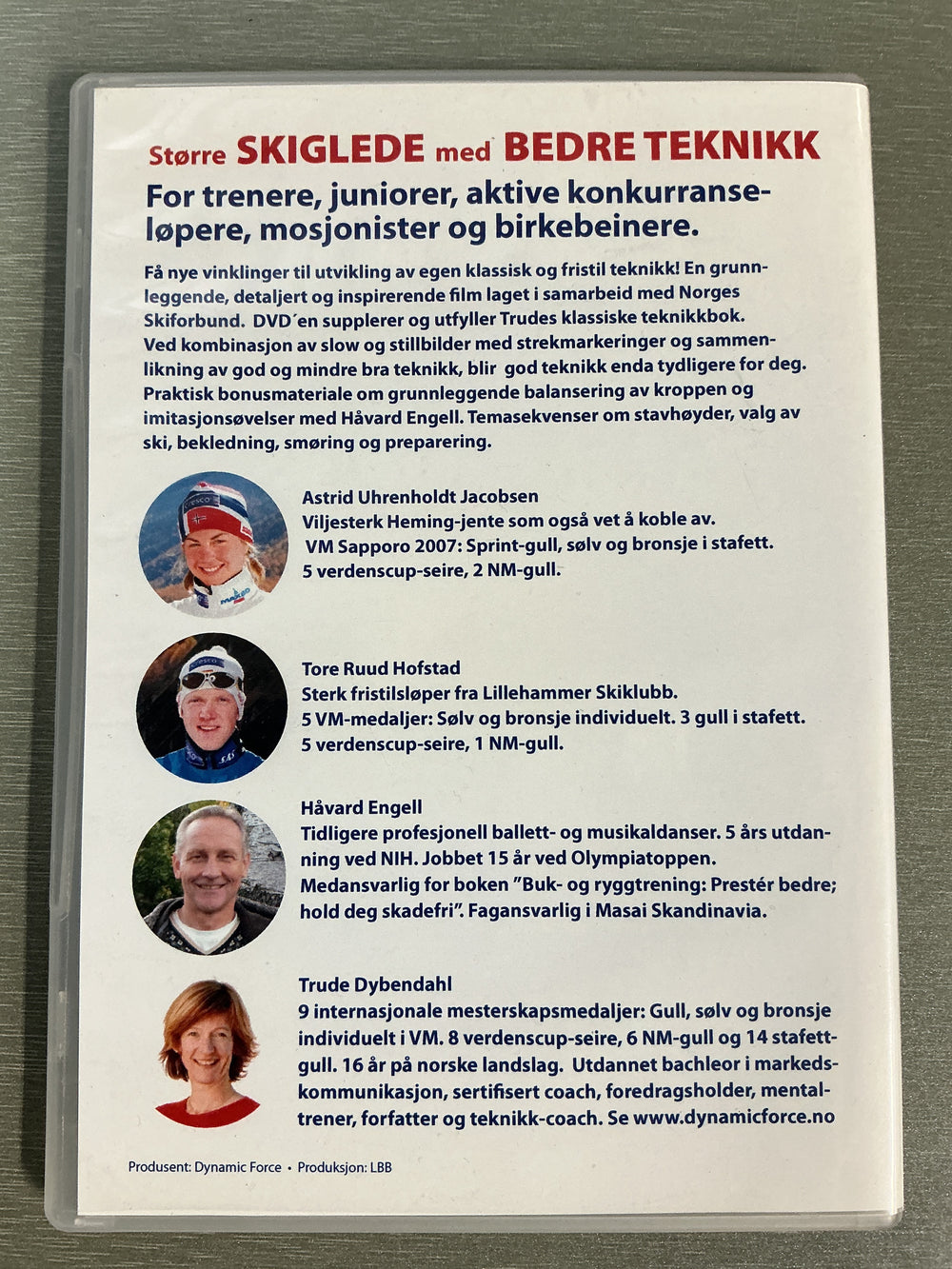 Større skiglede med bedre teknikk – Klassisk/fristil. DVD.