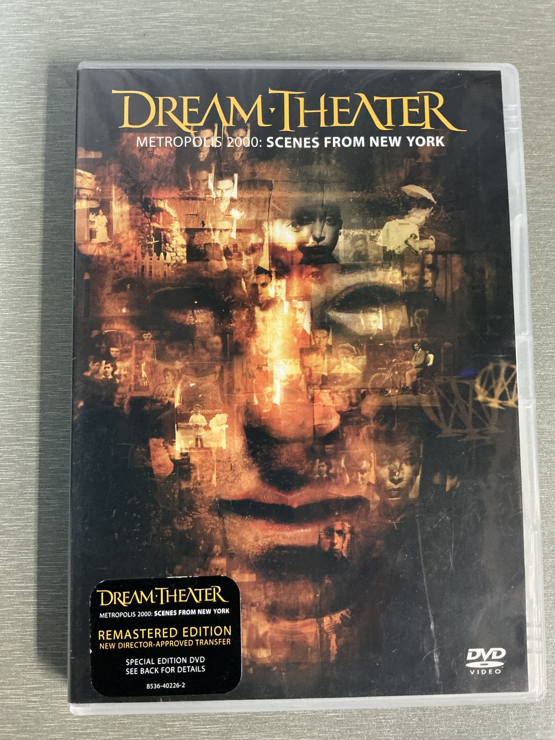 Dream Theater: Metropolis 2000 – Scenes from New York. 2001. DVD. Ny i plast!