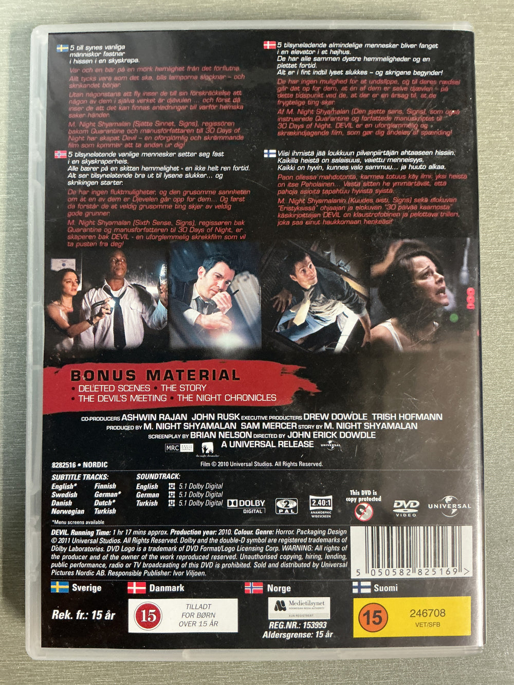 Devil. 2010. DVD.