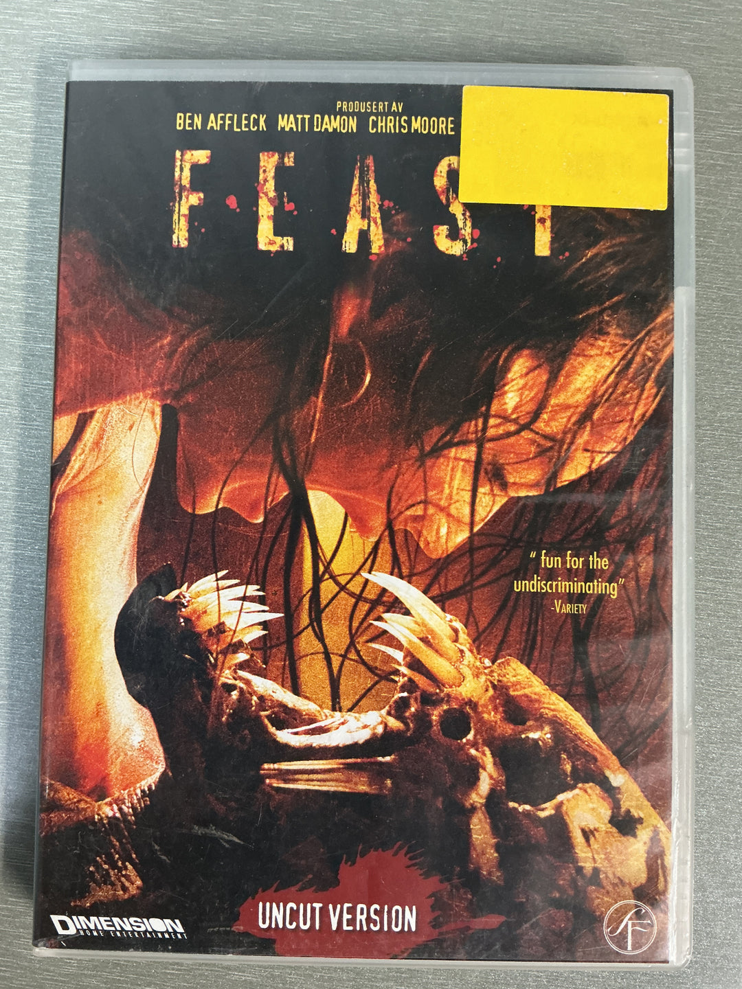 Feast – Uncut Version. 2005. DVD. Ny i plast!