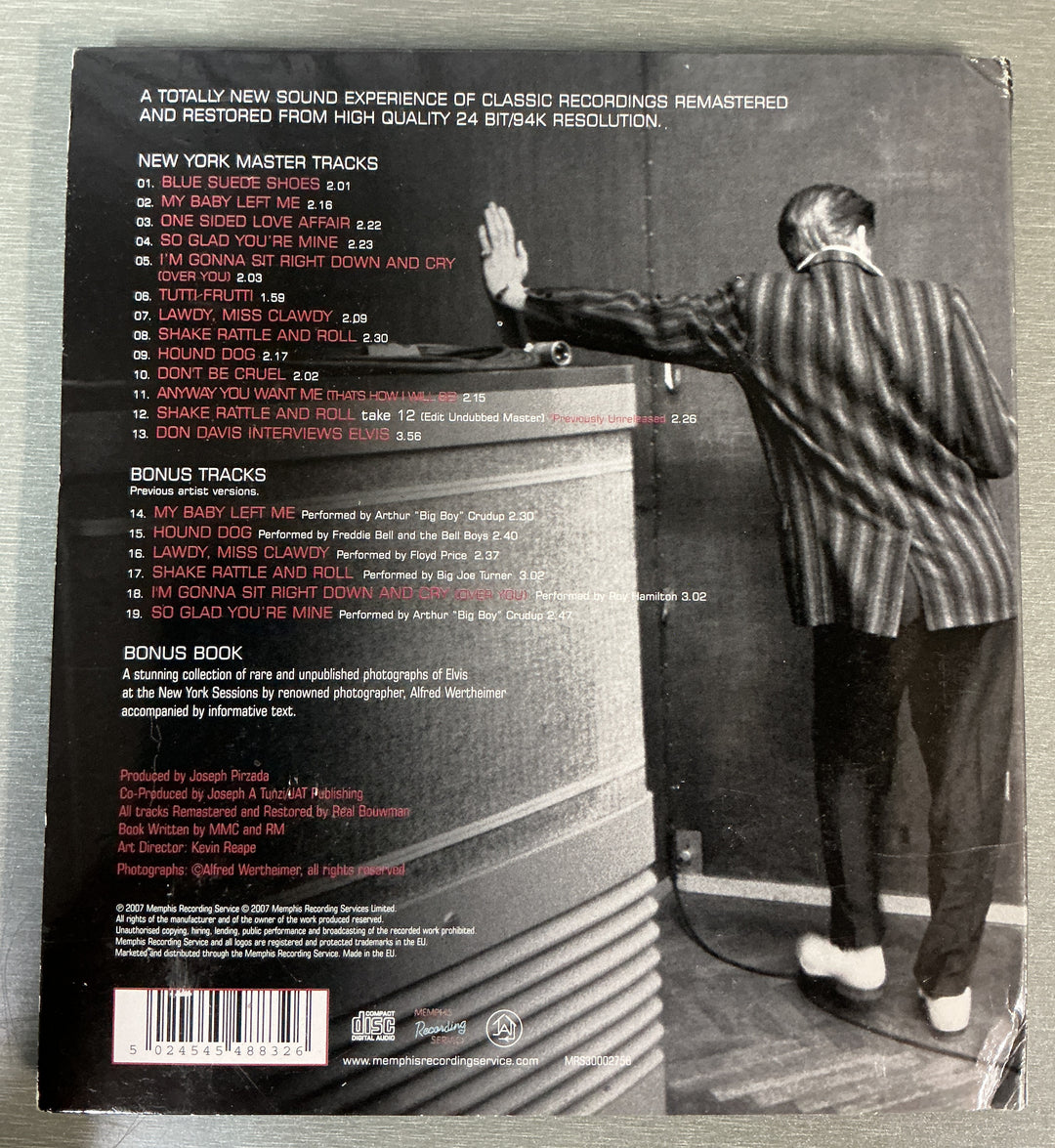 Elvis Presley: New York – RCA Studio 1. 2007. DVD.