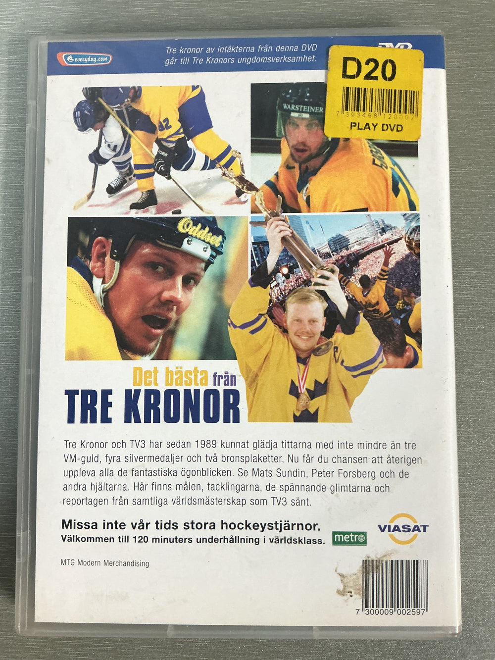 Det bästa från Tre Kronor. DVD.