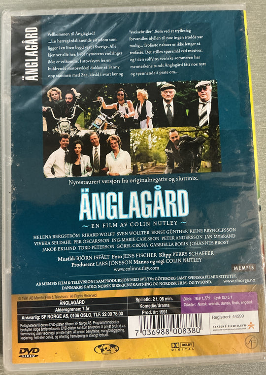 Änglagård. 1992. DVD. Ny i plast!