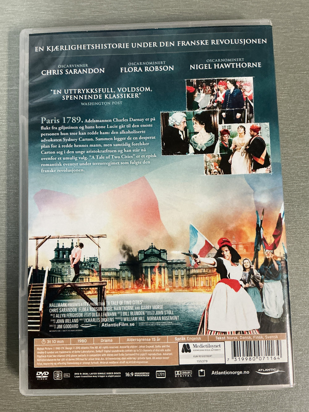 A Tale of Two Cities. 1980. DVD.