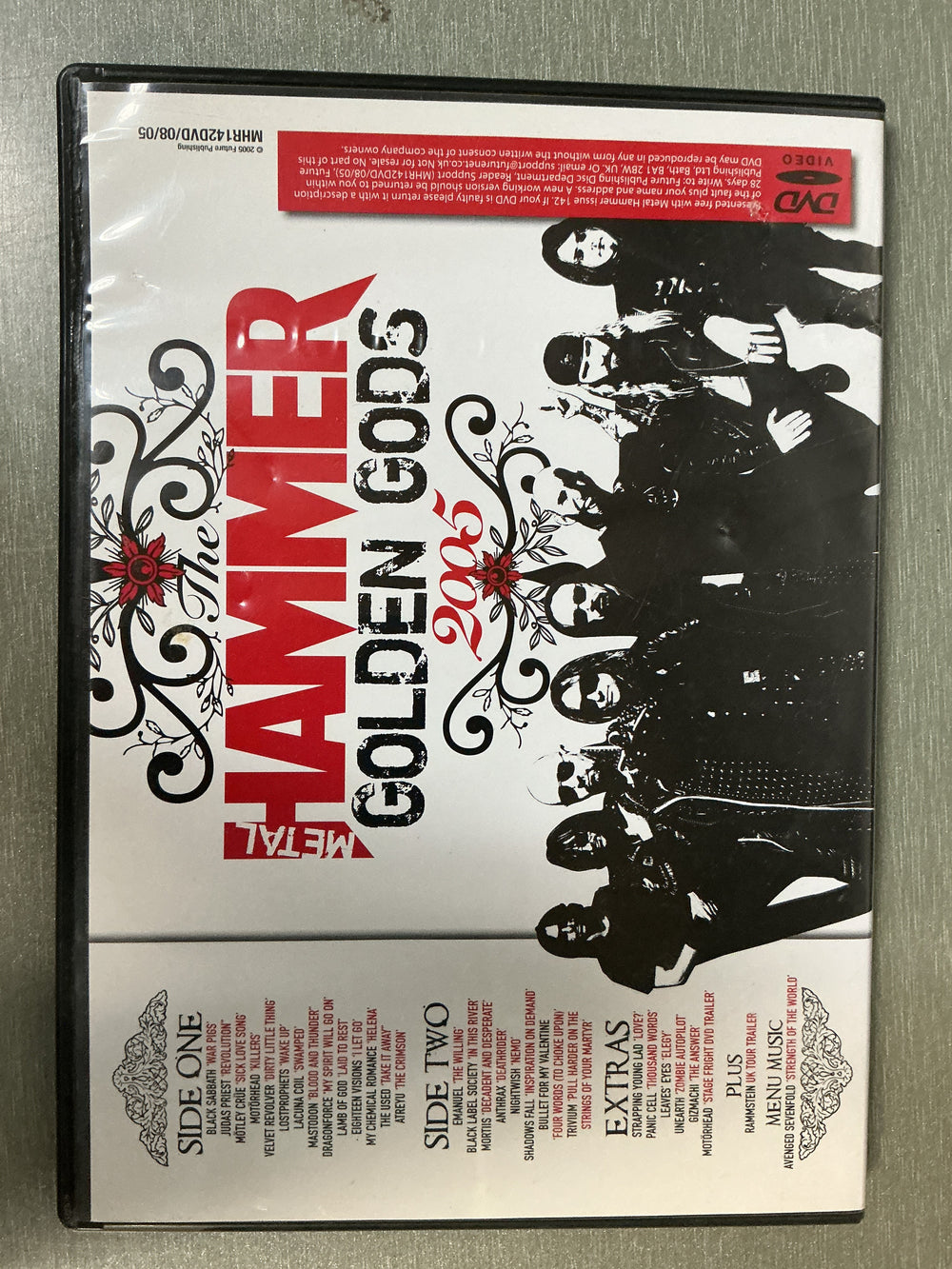 Metal Hammer Golden Gods 2005. DVD.