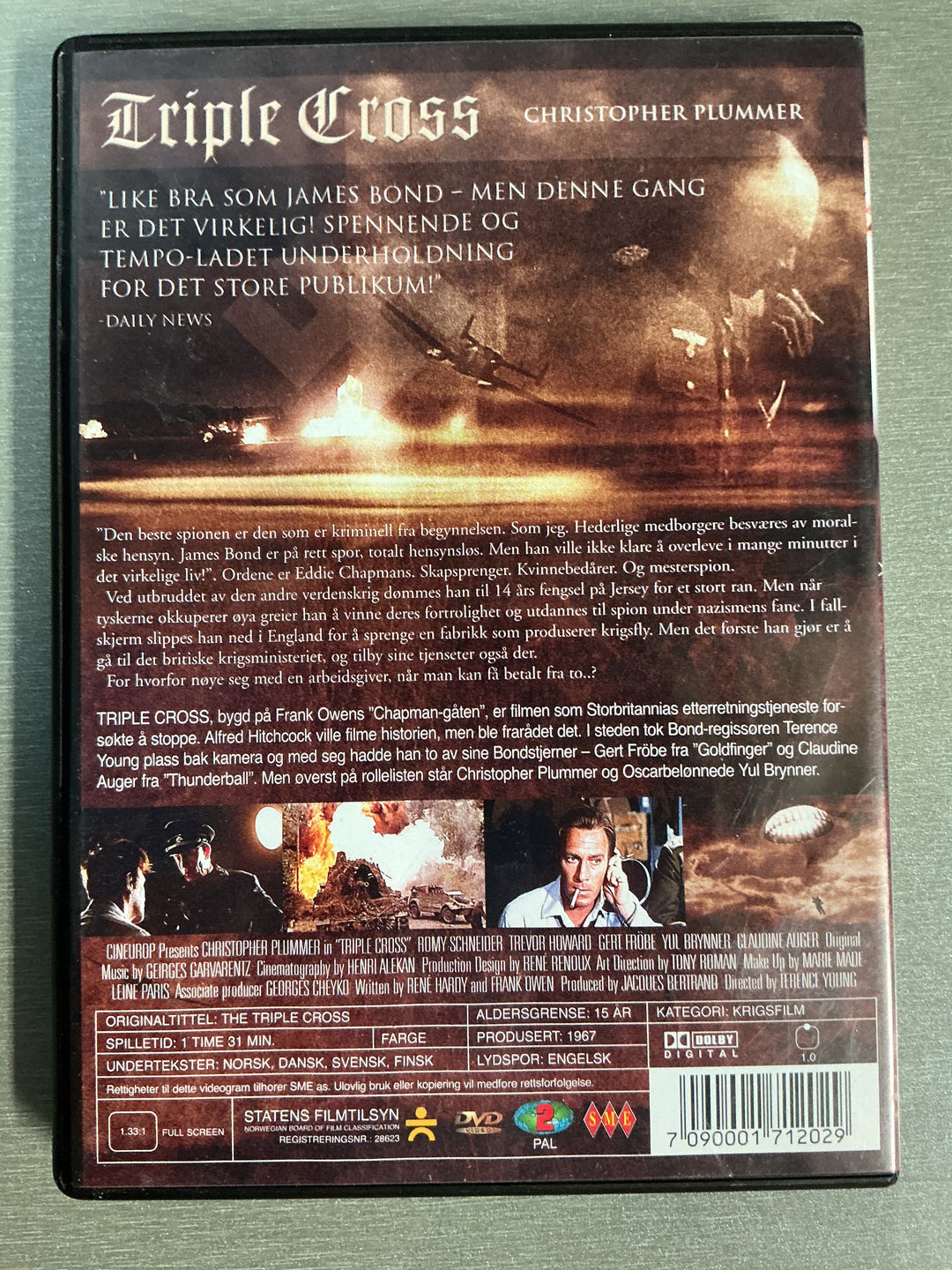 Triple Cross. 1966. DVD.