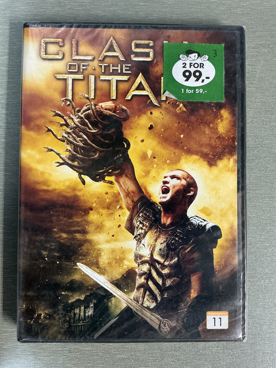 Clash of the Titans. 2010. DVD. Ny i plast!