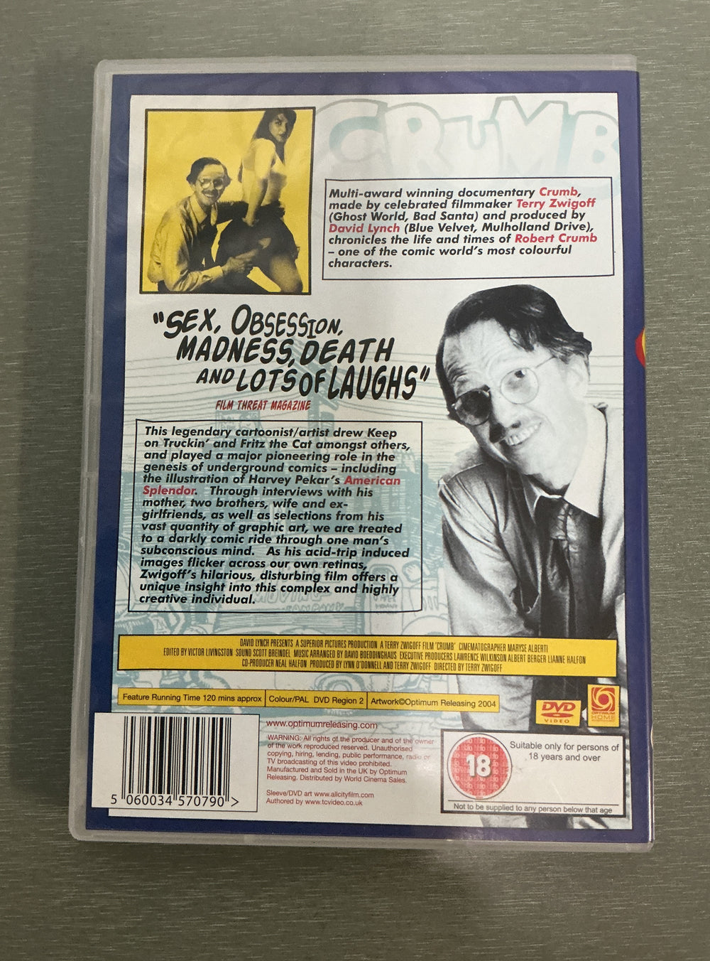 Crumb. 1994. DVD.