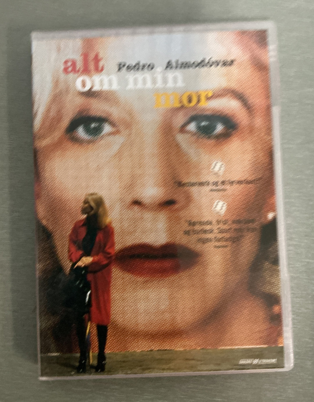 Alt om min mor. 1999. DVD.