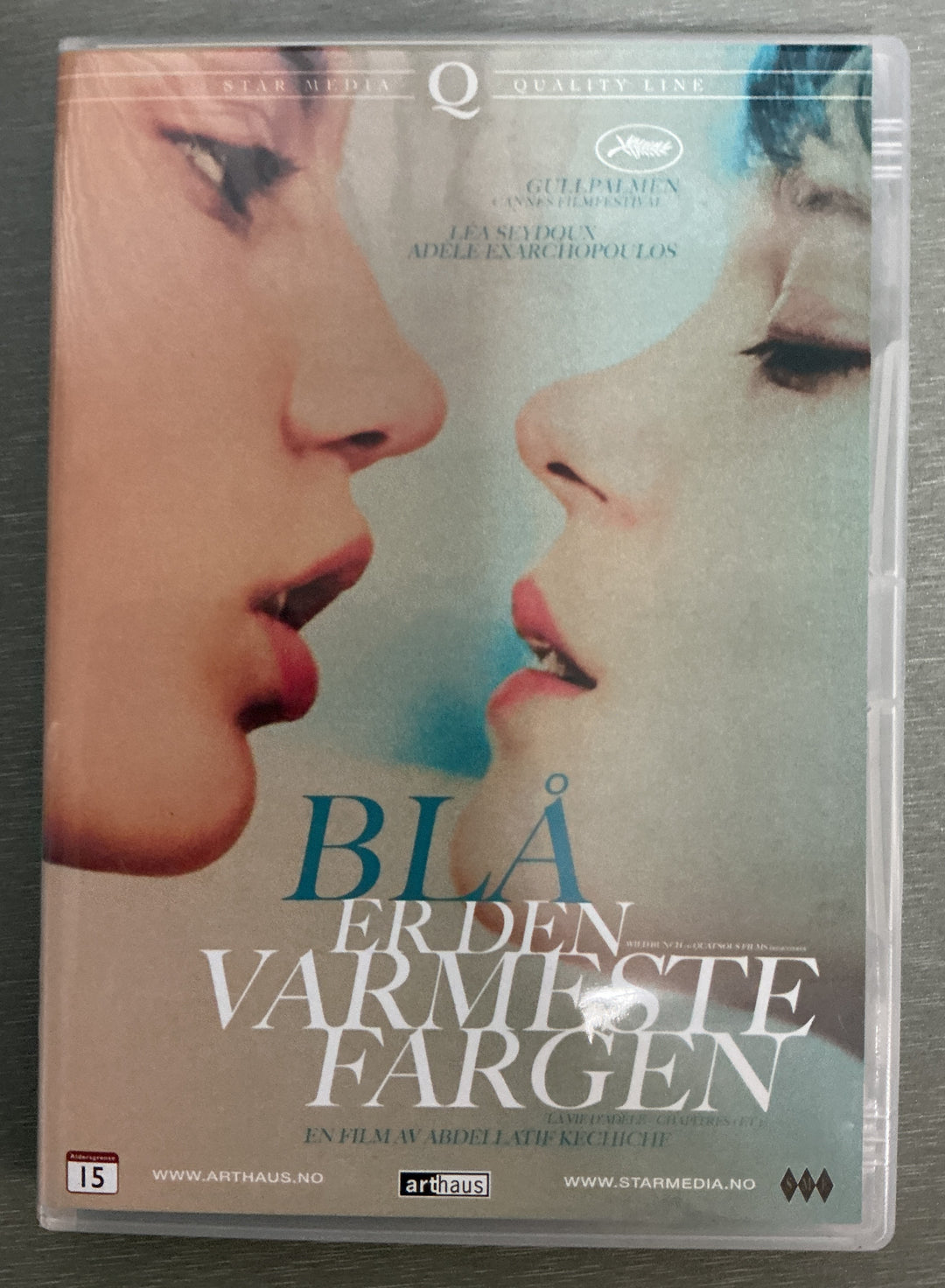 Blå er den varmeste fargen. 2013. DVD. Ny i plast!