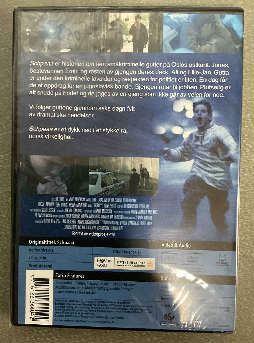 Schpaaa. 1998. DVD. Ny i plast!