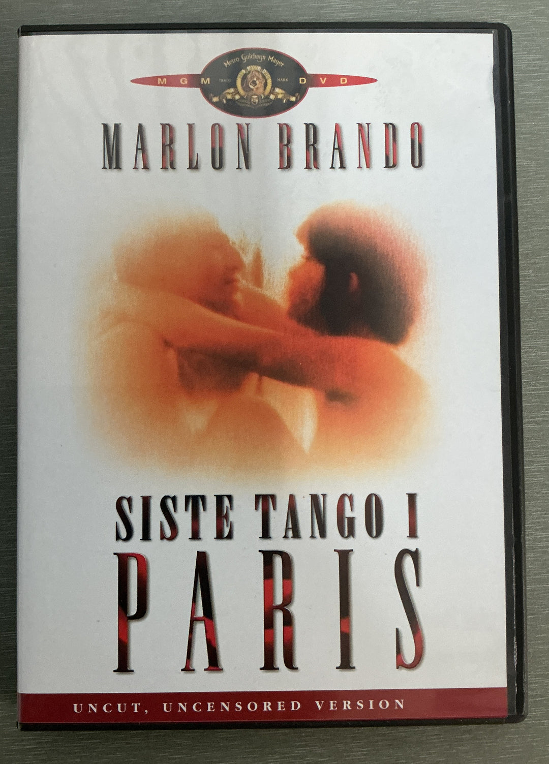 Siste tango i Paris – Uncut, Uncensored Version. 1972. DVD.