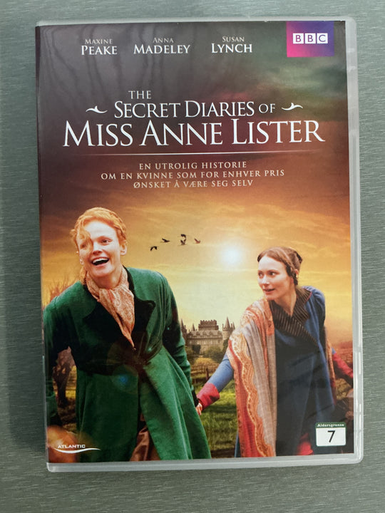 The Secret Diaries of Miss Anne Lister. 2010. DVD.