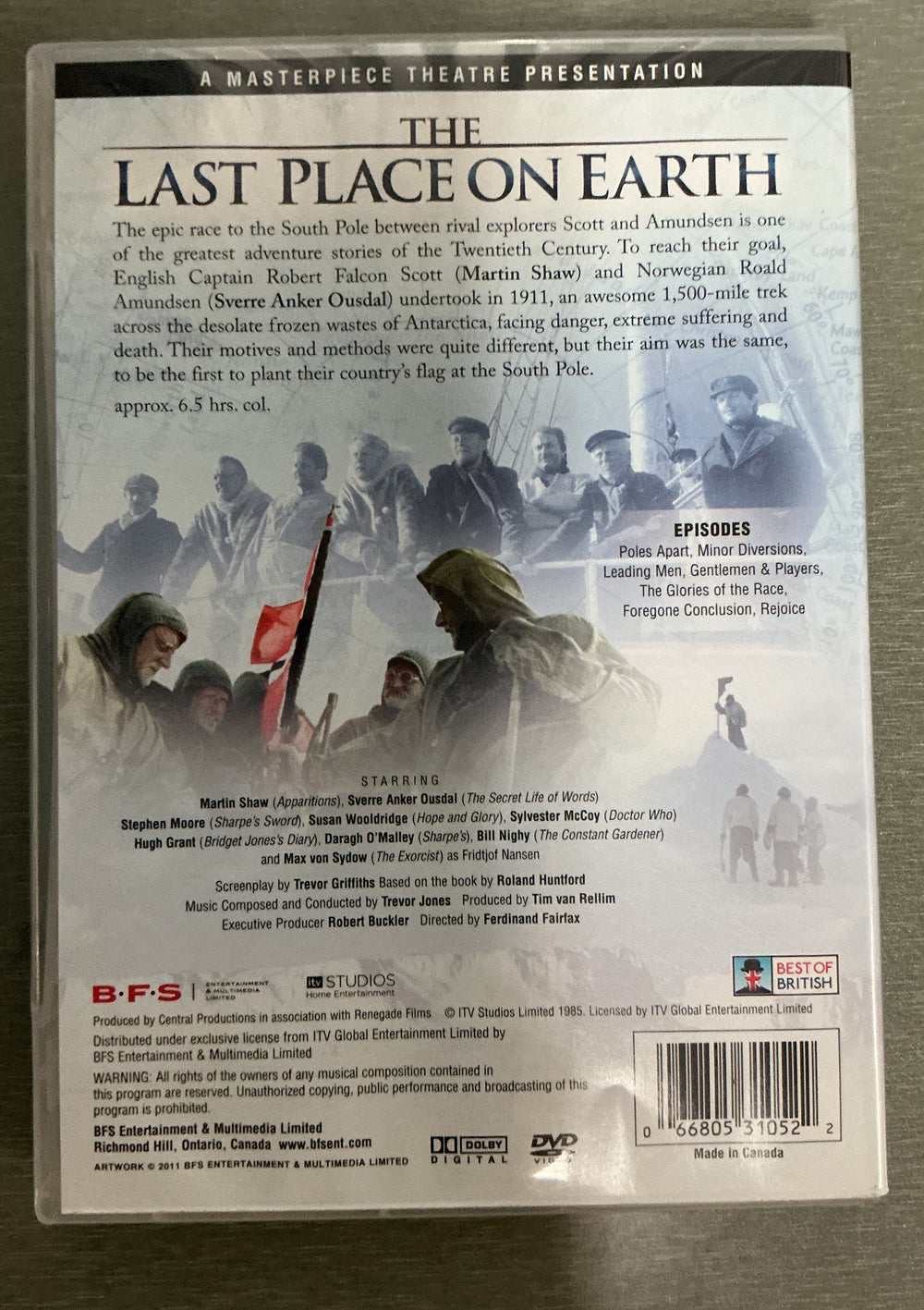 The Last Place on Earth – The Complete Epic Miniseries. 1985. DVD.