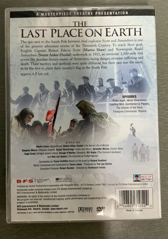 The Last Place on Earth – The Complete Epic Miniseries. 1985. DVD.
