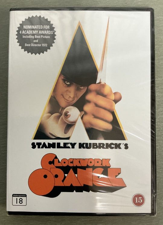 A Clockwork Orange. 1971. DVD. Ny i plast!