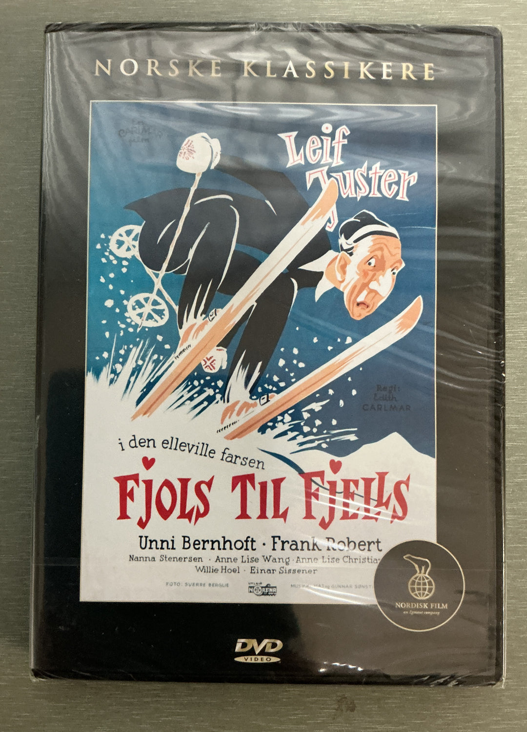 Fjols til fjells. 1957. DVD. Ny i plast!