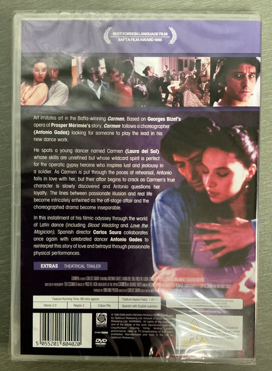 Carmen. 1983. DVD. Ny i plast!