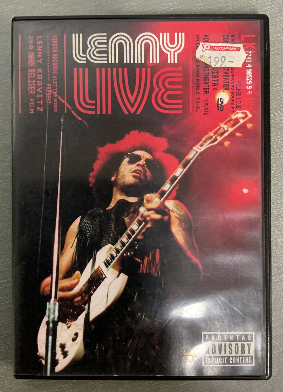 Lenny Kravitz: Lenny Live. 2002. DVD.