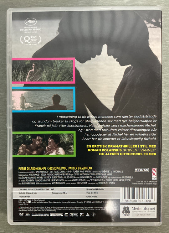 Fremmed ved sjøen. 2013. DVD.