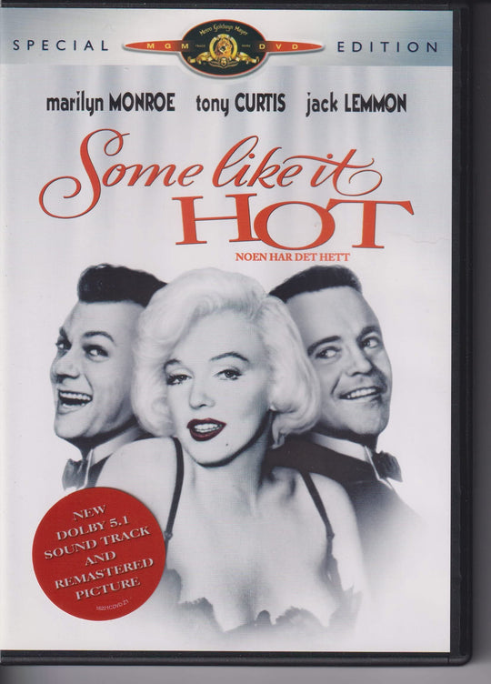 Some Like It Hot – Special Edition. 1959. DVD.