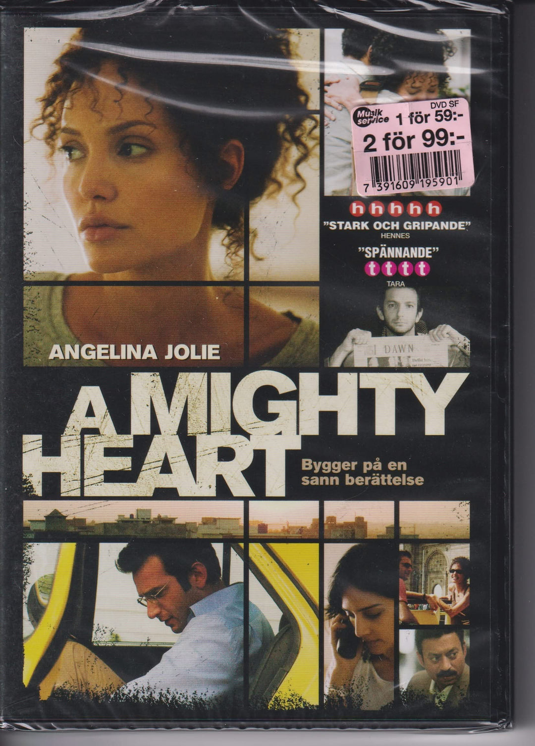 A Mighty Heart. 2007. DVD. Ny i plast!