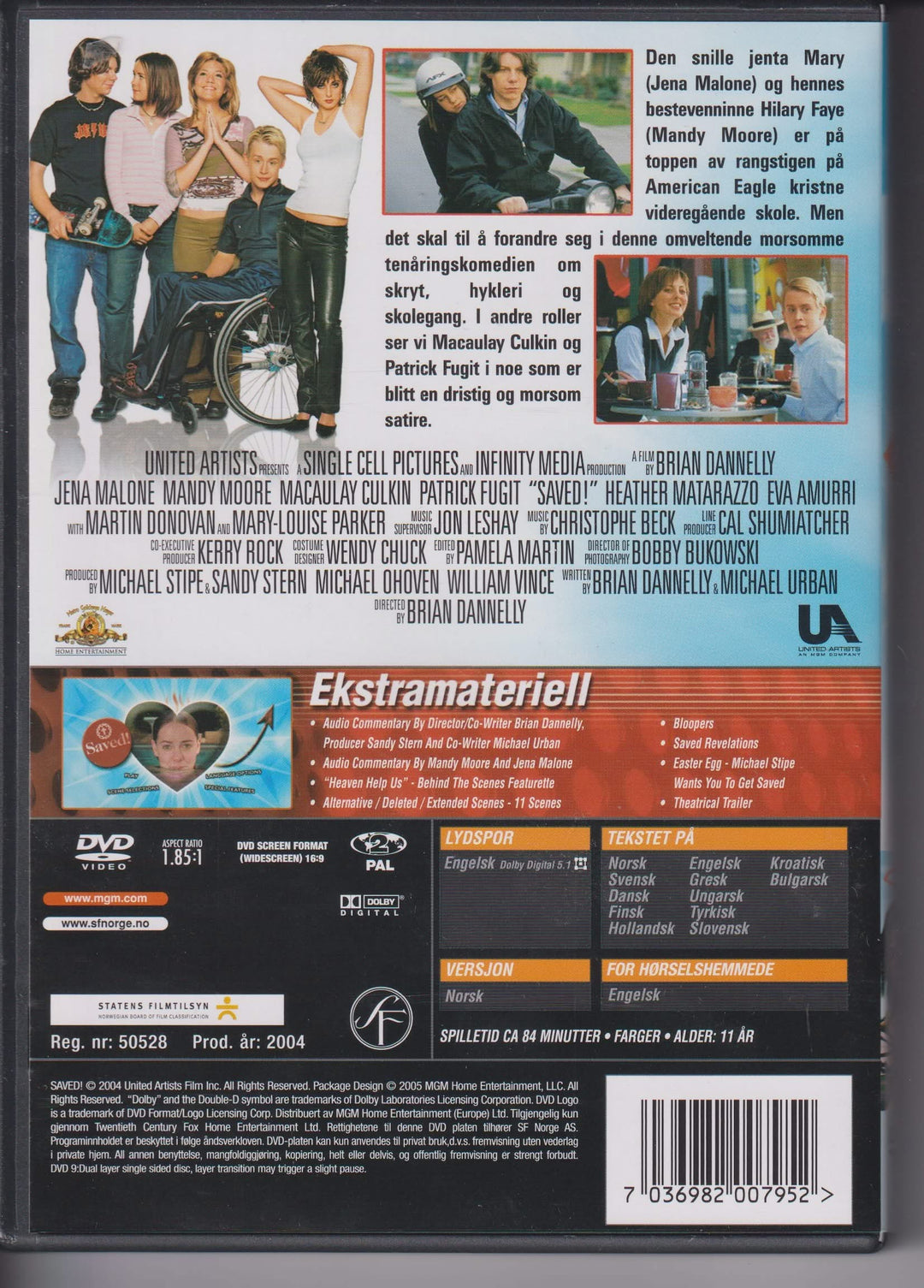 Saved! 2004. DVD.