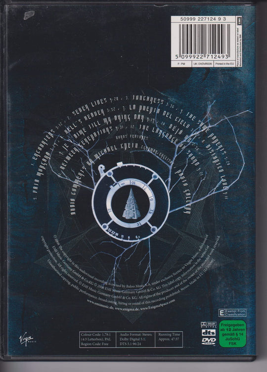 Enigma – Seven Lives Many Faces. 2008. DVD.