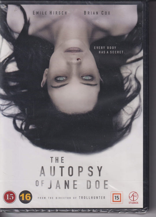 The Autopsy of Jane Doe. 2016. DVD. Ny i plast!