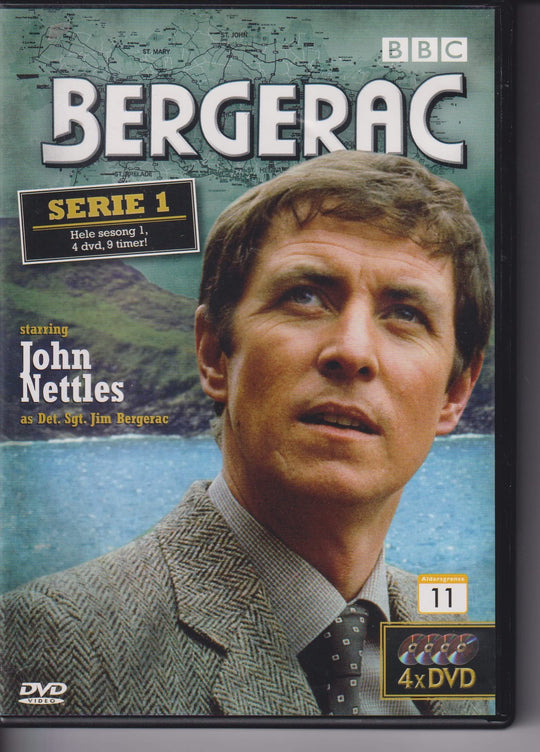 Bergerac – Serie 1. 1981. DVD samleboks.