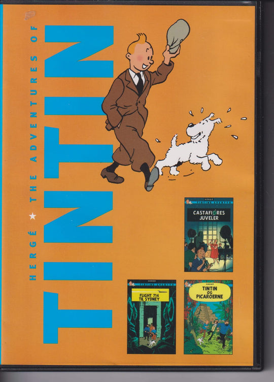Tintin 7 – Castafiores juveler / Flight 714 til Sydney / Tintin og Picaroerne. 1991. DVD.