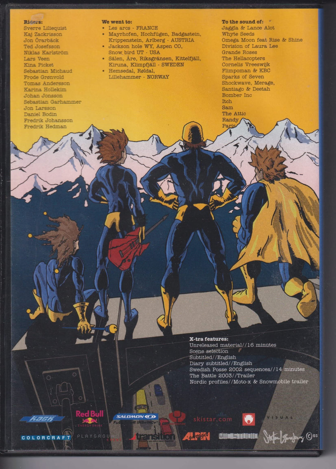 Swedish Posse – Override. 2003. DVD.