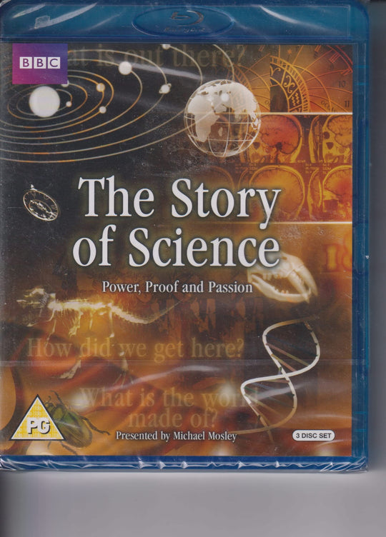 The Story of Science – Power, Proof and Passion. 2010. Blu-ray. Ny i plast!