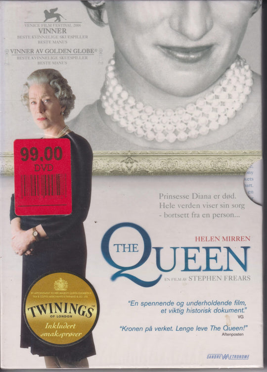 The Queen. 2006. DVD. Ny i plast!