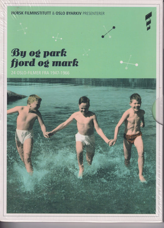 By og park, fjord og mark – 24 Oslo-filmer fra 1947–1966. DVD. Ny i plast!