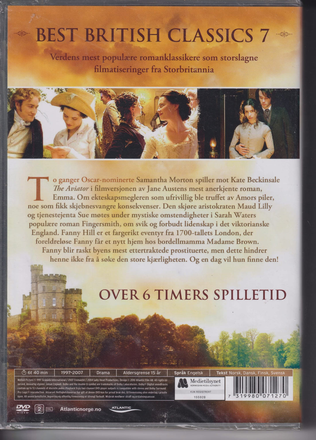 Best British Classics 7. DVD samleboks. Ny i plast!