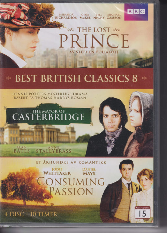 Best British Classics 8. DVD samleboks. Ny i plast!