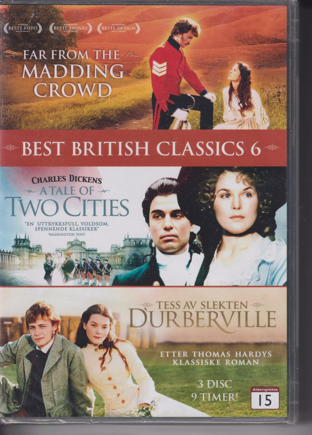 Best British Classics 6. DVD samleboks. Ny i plast!