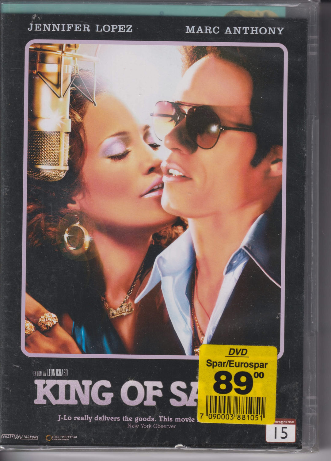 King of Salsa (El Cantante). 2006. DVD. Ny i plast!