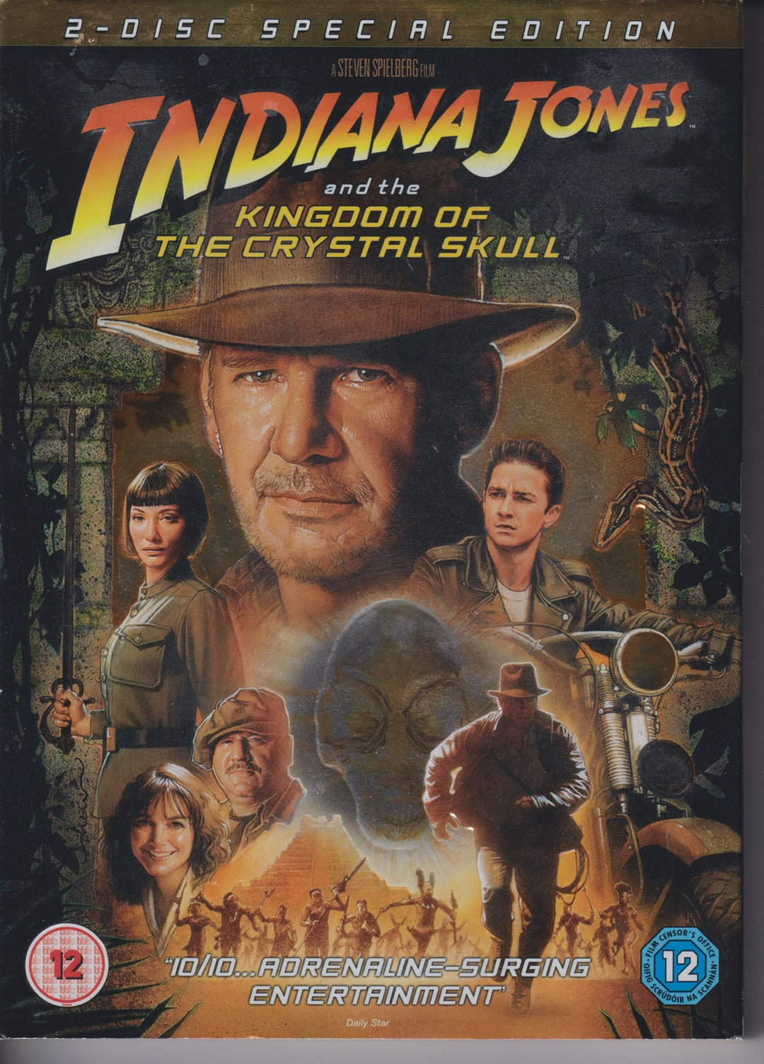 Indiana Jones and the Kingdom of the Crystal Skull – 2-Disc Special Edition. 2008. DVD.